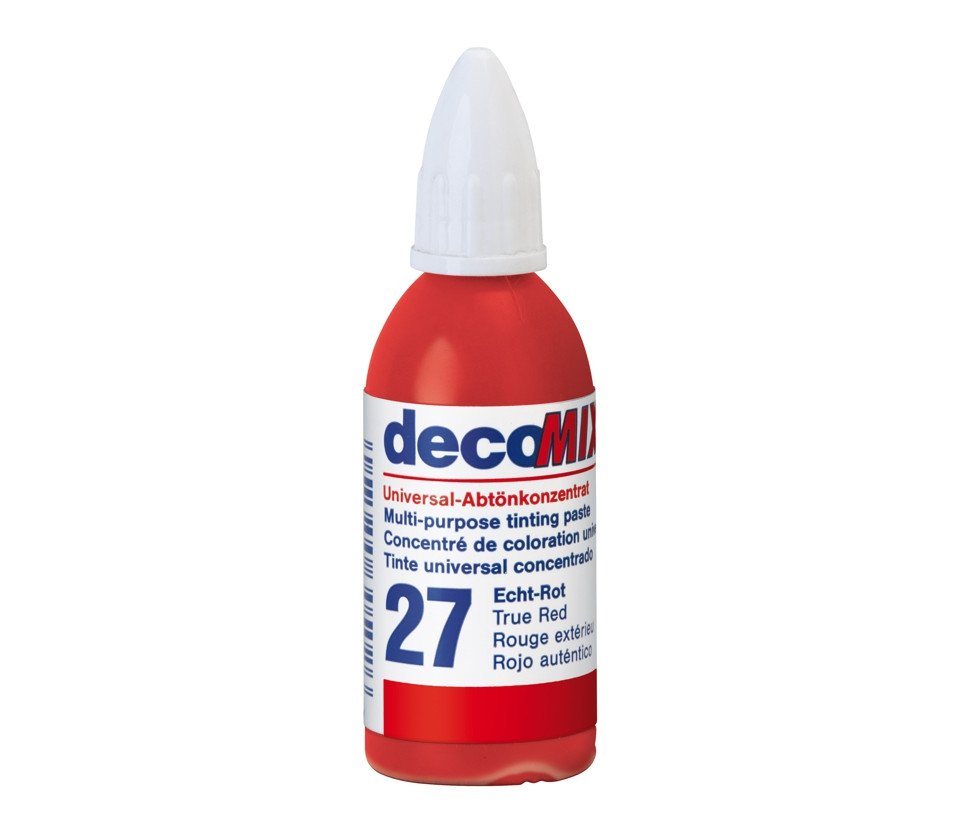 decotric® Vollton- und Abtönfarbe Decotric Abtönkonzentrat 20 ml echtrot von decotric®