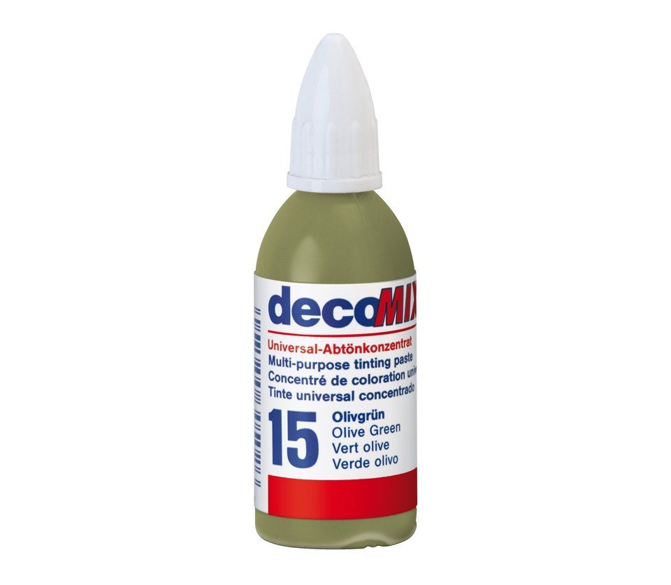 decotric® Vollton- und Abtönfarbe Decotric Abtönkonzentrat 20 ml olivgrün von decotric®