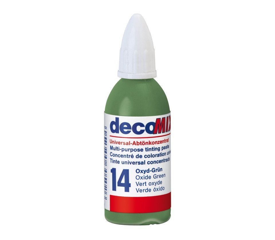 decotric® Vollton- und Abtönfarbe Decotric Abtönkonzentrat 20 ml oxyd-grün von decotric®