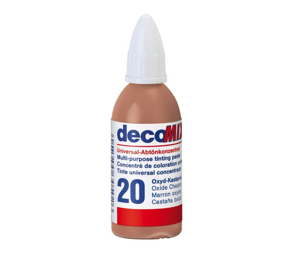 decotric® Vollton- und Abtönfarbe Decotric Abtönkonzentrat 20 ml oxyd-kastanie von decotric®