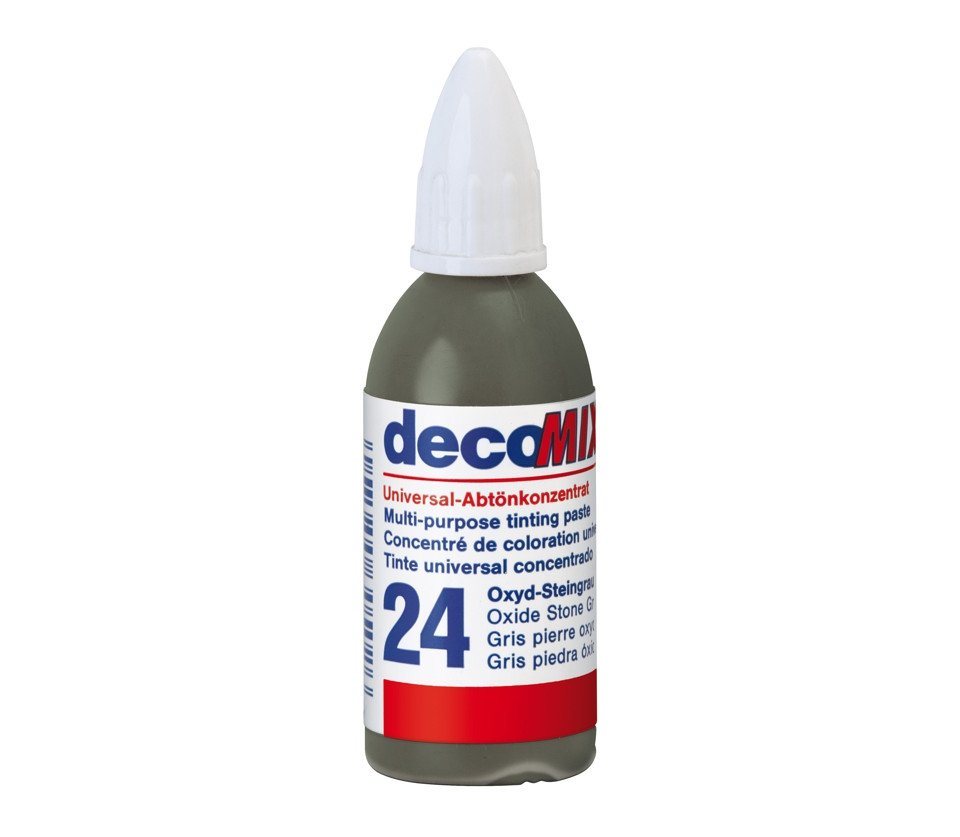 decotric® Vollton- und Abtönfarbe Decotric Abtönkonzentrat 20 ml steingrau von decotric®