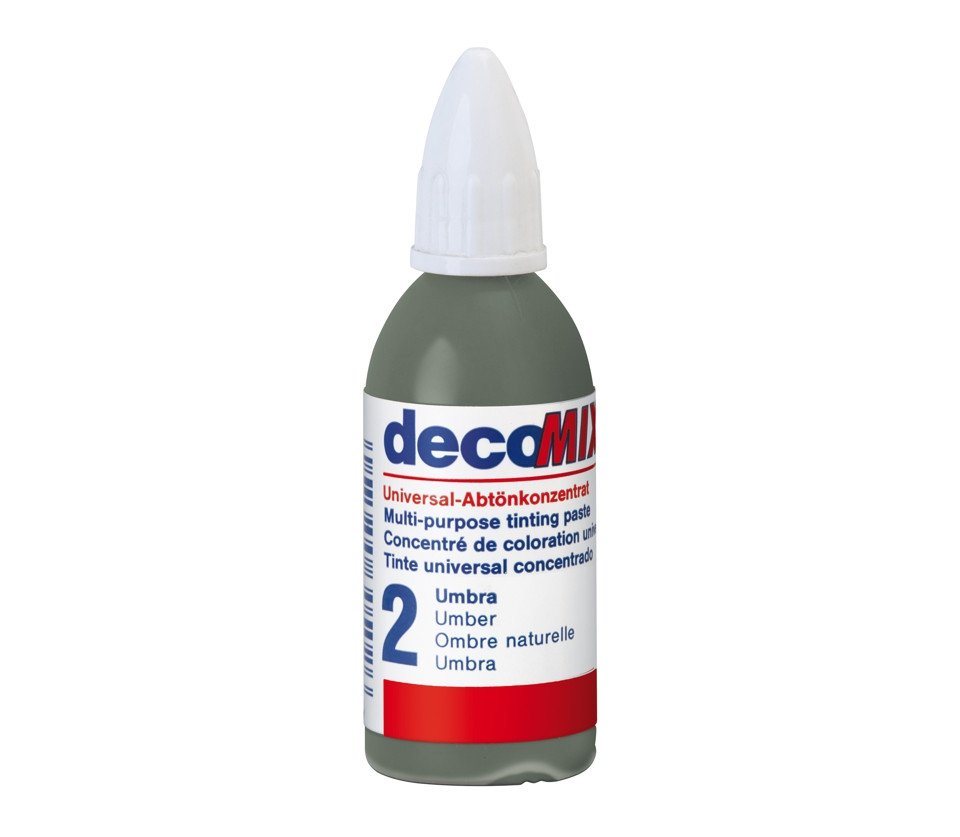 decotric® Vollton- und Abtönfarbe Decotric Abtönkonzentrat 20 ml umbra von decotric®