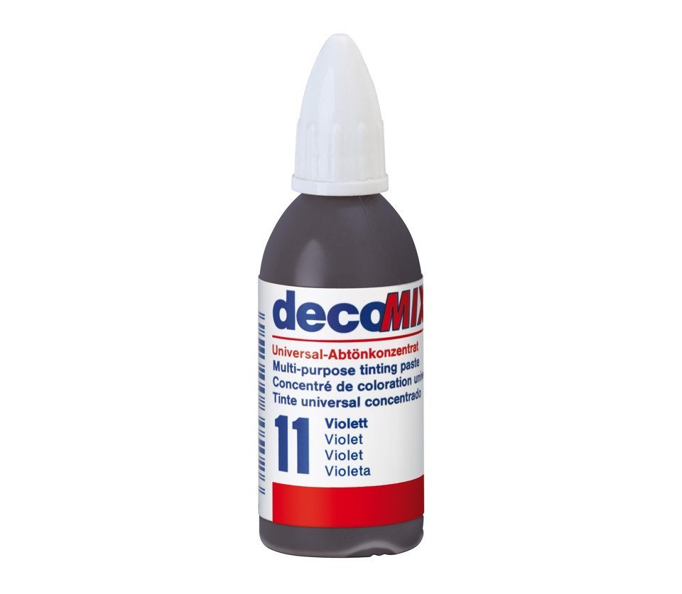 decotric® Vollton- und Abtönfarbe Decotric Abtönkonzentrat 20 ml violett von decotric®