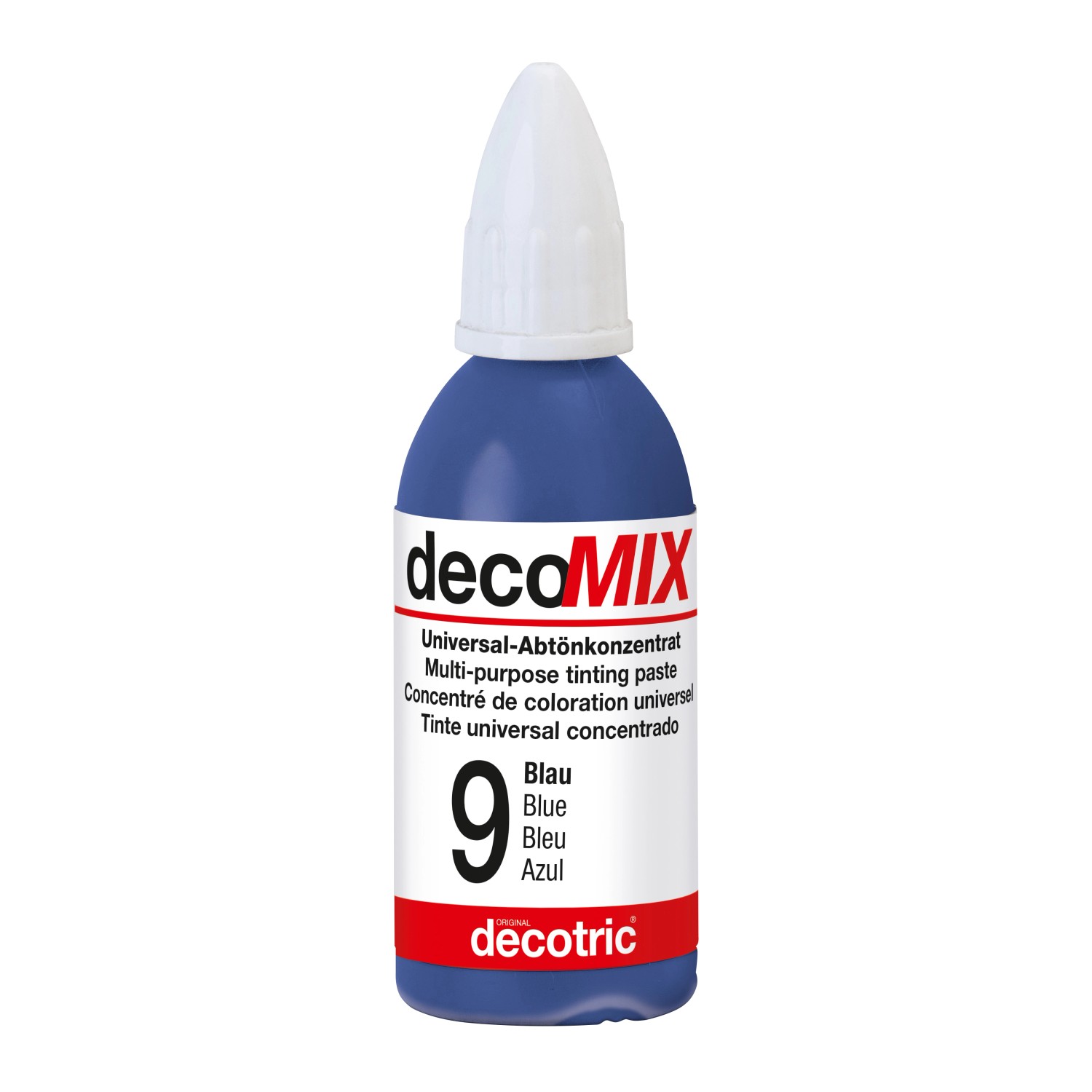 Decomix Universal-Abtönkonzentrat Blau 20 ml von decotric