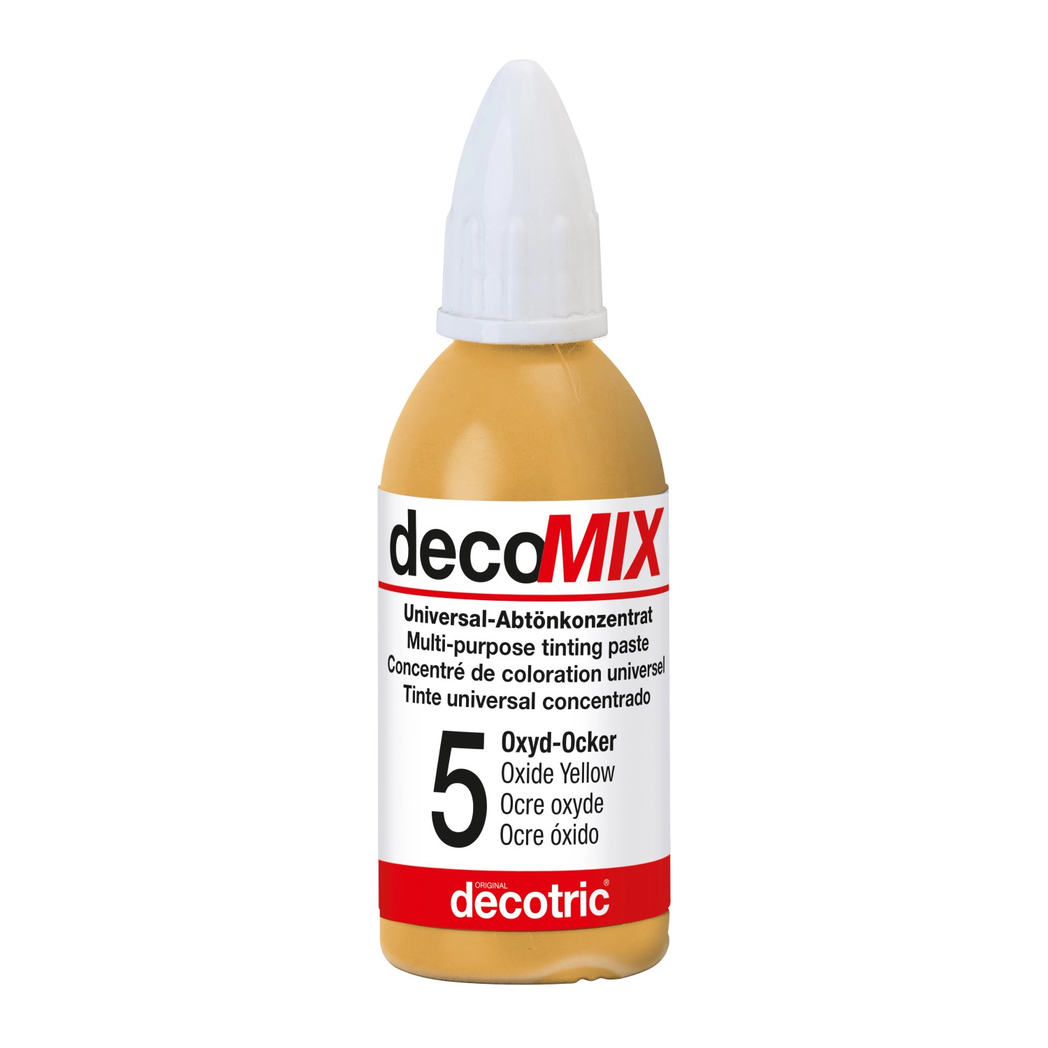 Decomix Universal-Abtönkonzentrat Oxyd-Ocker 20 ml von decotric