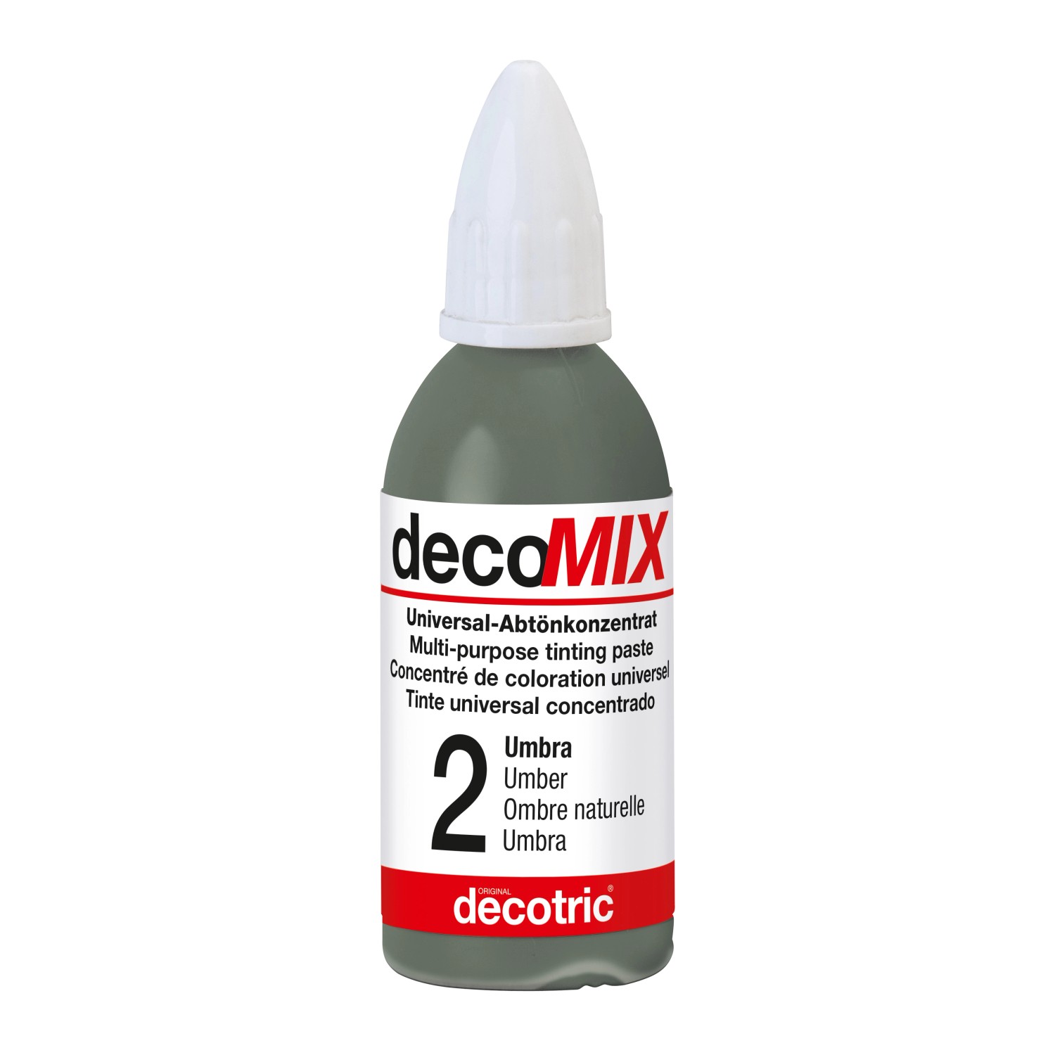 Decomix Universal-Abtönkonzentrat Umbra 20 ml von decotric