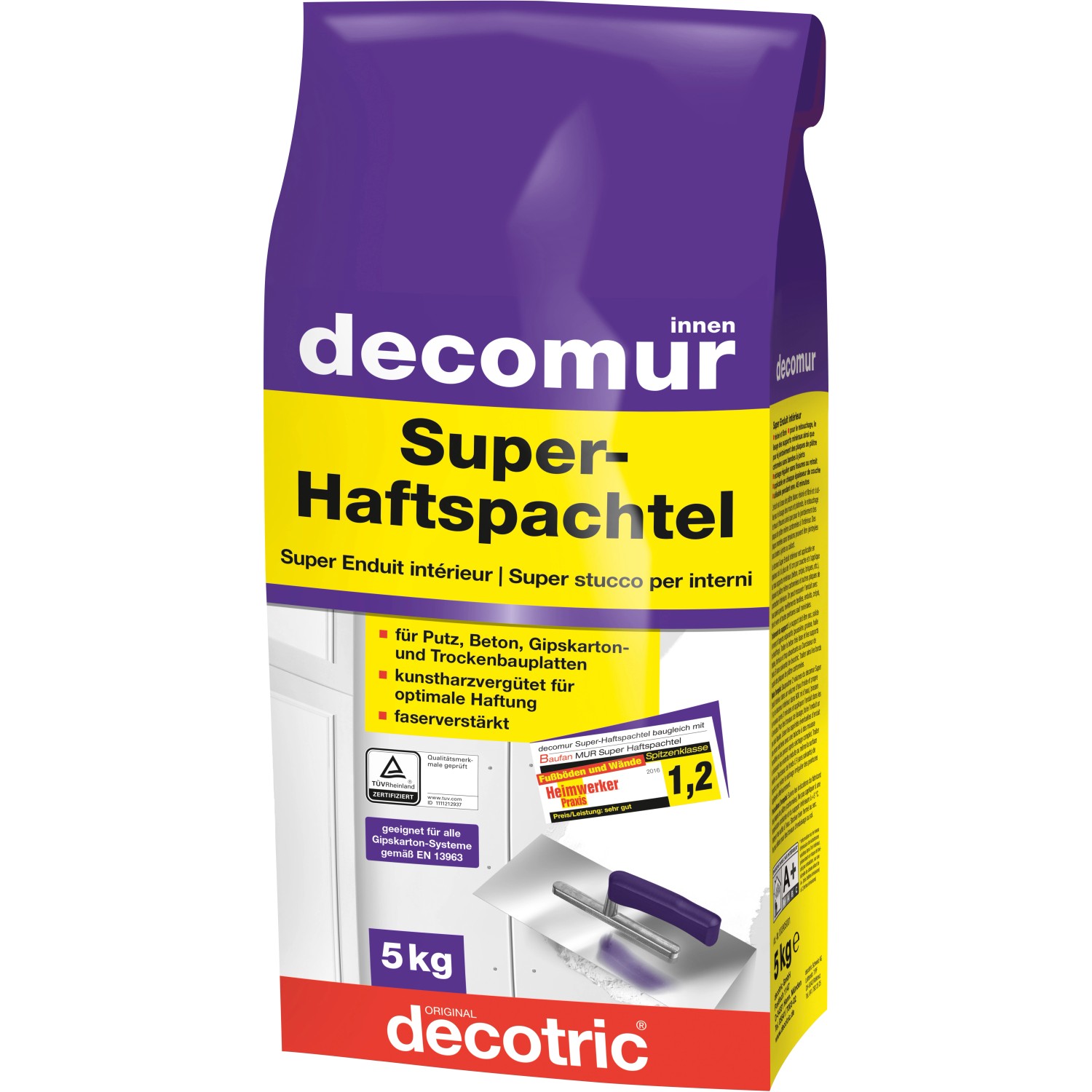 Decomur Super-Haftspachtel 5 kg von decotric