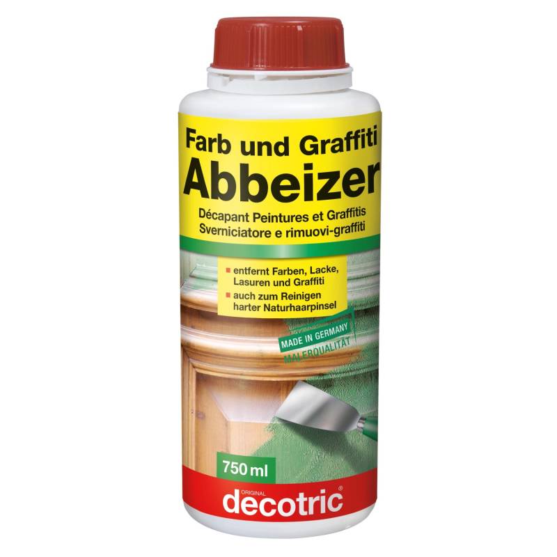 Decotric Farb und Graffiti Abbeizer 750 ml von decotric