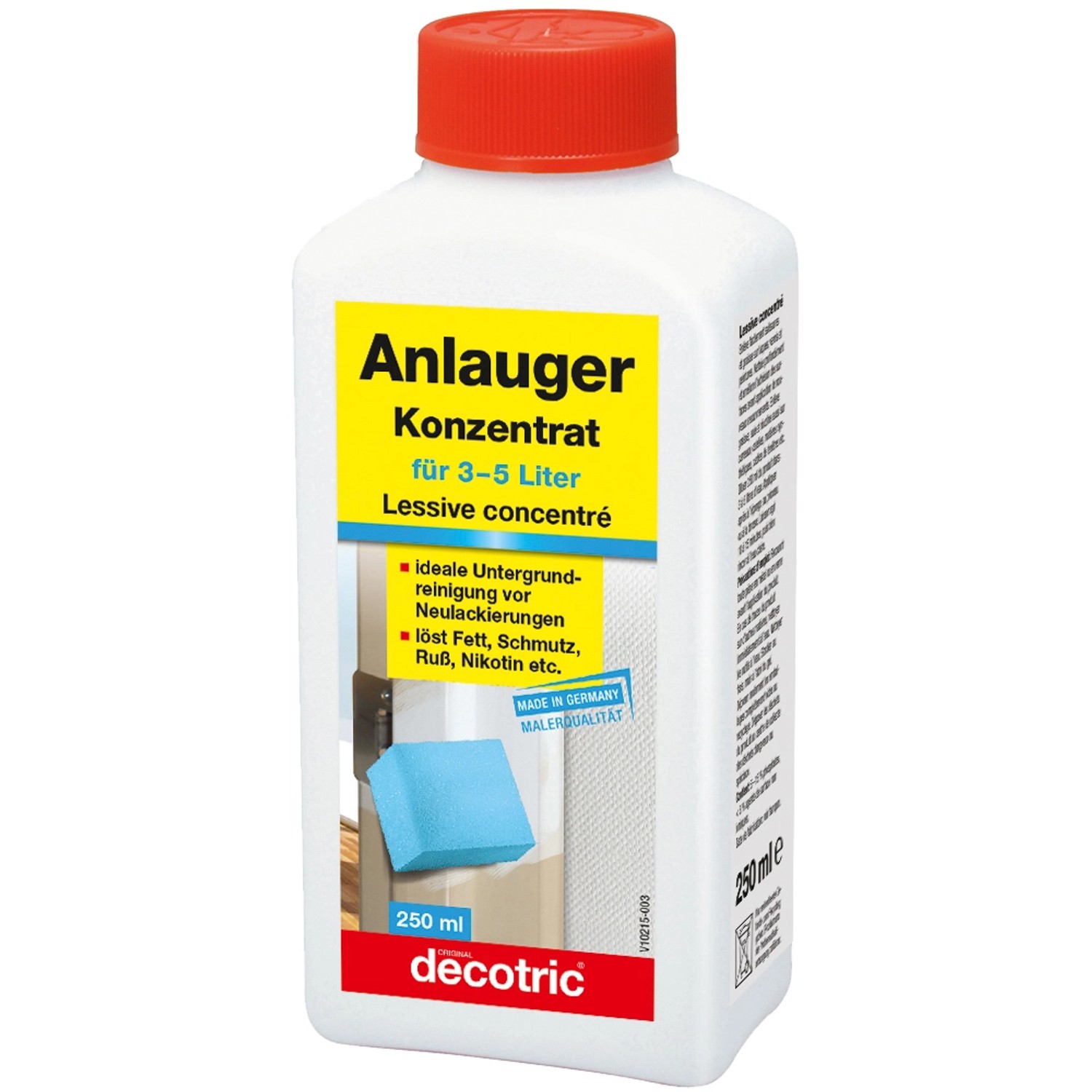 Decotric Anlauger Aktivreiniger Konzentrat 250 ml von decotric