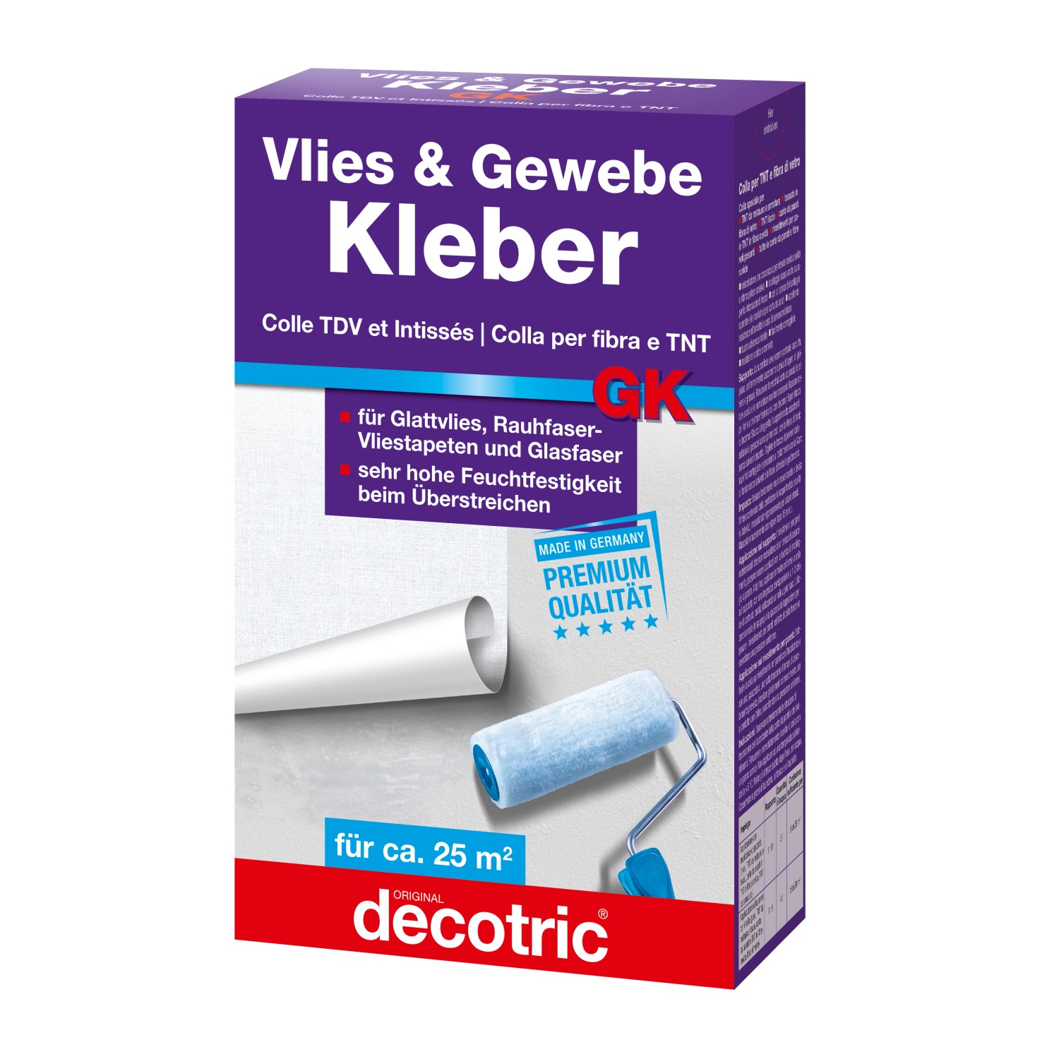 Decotric Kleber für Vlies und Gewebe 500 g von decotric