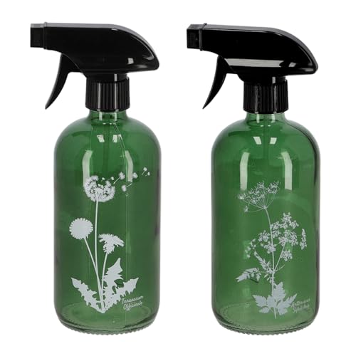 degawo Sprüh Flaschen 2er Set Glas 0,5 Liter Wild Bumen DIY Reinigungs Mittel, Farbe Sprühflaschen:grün degawo Sprüh Flaschen 2er Set Glas 0,5 Liter Wild Bumen DIY Reinigungs Mittel, Farbe Sprühflaschen:grün von degawo