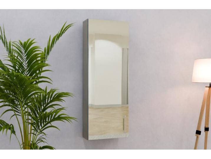 Badezimmer Hängeschrank/ Badschrank nach Maß - RAL 5014 Taubenblau - 130x130x20cm - Individuell konfigurieren von deinschrank.de