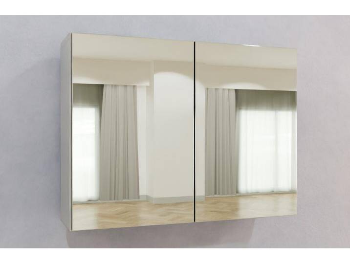 Badezimmer Hängeschrank/ Badschrank nach Maß - RAL 6022 Braunoliv - 60x60x22cm - Individuell konfigurieren von deinschrank.de