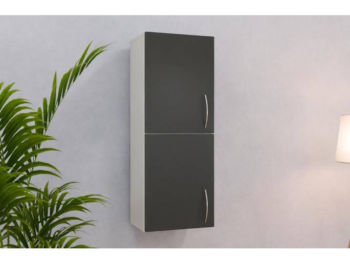 Badezimmer Hängeschrank/ Badschrank nach Maß - RAL 7016 Anthrazitgrau - 102x102x28cm - Individuell konfigurieren von deinschrank.de