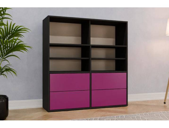 Büroschrank Highboard nach Maß RAL 4006 Verkehrspupur 126x126x370cm Individuell konfigurieren Büroschrank Highboard nach Maß RAL 4006 Verkehrspupur 126x126x370cm Individuell konfigurieren von deinschrank.de