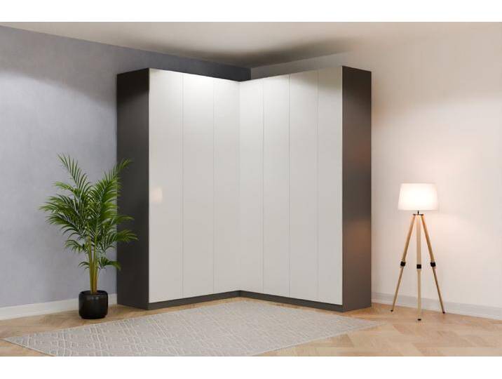 Eckkleiderschrank nach Maß Individuell konfigurieren von deinschrank.de