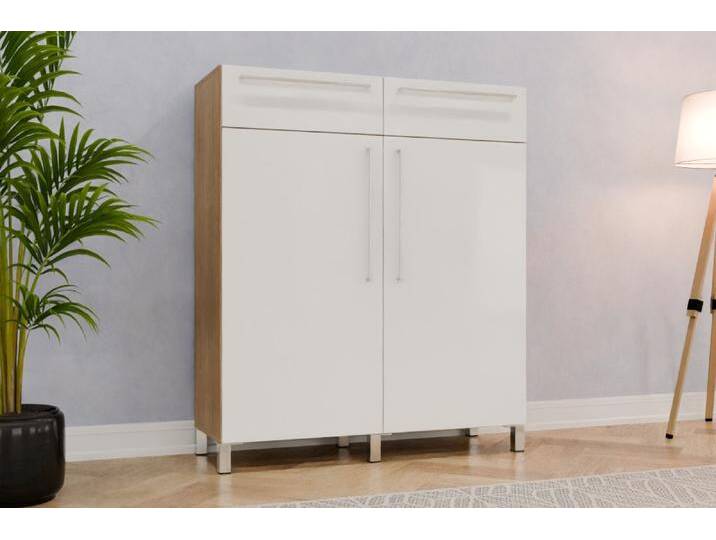 Esszimmerschrank nach Maß Lackiertes Glas Schneeweiß glänzend 135x135x419cm Individuell konfigurieren Esszimmerschrank nach Maß Lackiertes Glas Schneeweiß glänzend 135x135x419cm Individuell konfigurieren von deinschrank.de