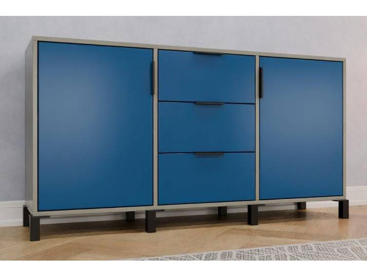 Esszimmerschrank nach Maß - RAL 5005 Signalblau - 85x85x40cm - Individuell konfigurieren von deinschrank.de