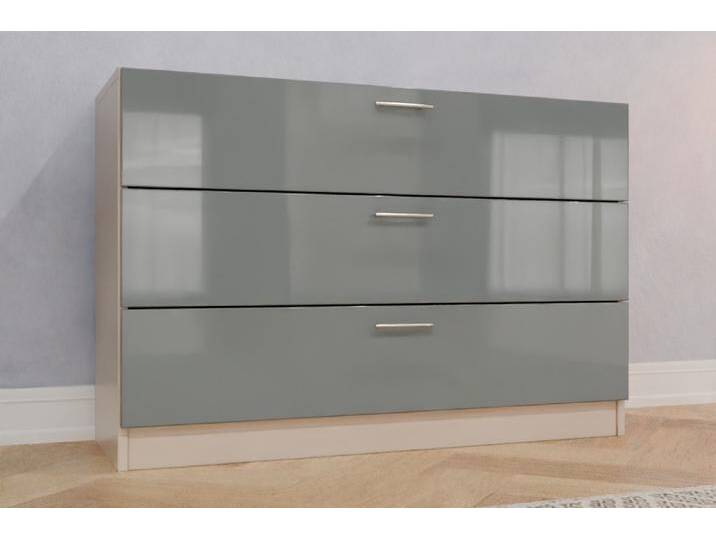 Esszimmerschrank nach Maß - RAL 7046 Telegrau 2 - 76x76x39cm - Individuell konfigurieren von deinschrank.de