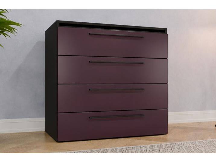 Garderobenschrank Kommode nach Maß RAL 4007 Purpurviolett 90x90x569cm Individuell konfigurieren von deinschrank.de
