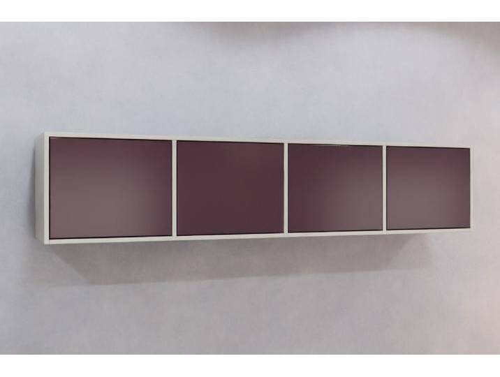 Hängeschrank Sideboard/ Hängeboard nach Maß - RAL 4007 Purpurviolett - 46x46x40cm - Individuell konfigurieren von deinschrank.de
