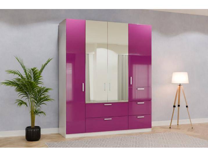 Kleiderschrank mit Spiegel nach Maß RAL 4006 Verkehrspupur 247x247x623cm Individuell konfigurieren Kleiderschrank mit Spiegel nach Maß RAL 4006 Verkehrspupur 247x247x623cm Individuell konfigurieren von deinschrank.de