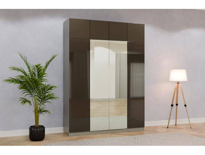 Kleiderschrank mit Spiegel nach Maß RAL 6022 Braunoliv 240x240x473cm Individuell konfigurieren Kleiderschrank mit Spiegel nach Maß RAL 6022 Braunoliv 240x240x473cm Individuell konfigurieren von deinschrank.de
