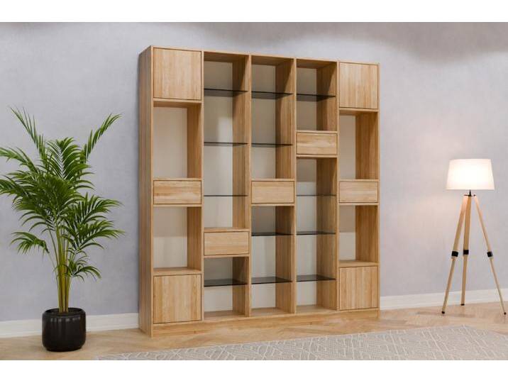Raumteiler Regal nach Maß Individuell konfigurieren von deinschrank.de