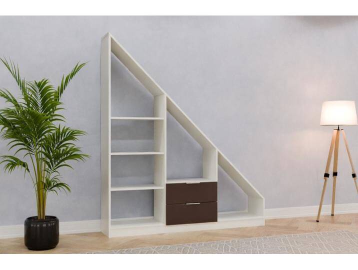 Raumteiler Regal nach Maß RAL 8017 Schokoladenbraun 200x200x359cm Individuell konfigurieren von deinschrank.de
