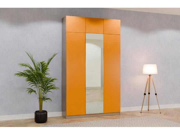 Schuhschrank nach Maß - RAL 1007 Narzissengelb - 260x260x42cm - Individuell konfigurieren Schuhschrank nach Maß - RAL 1007 Narzissengelb - 260x260x42cm - Individuell konfigurieren von deinschrank.de