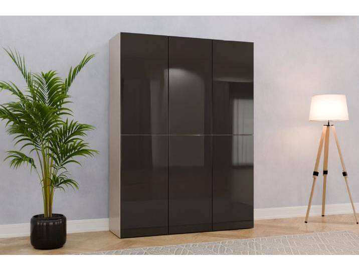 Schuhschrank nach Maß - RAL 9017 Verkehrschwarz - 190x190x44cm - Individuell konfigurieren Schuhschrank nach Maß - RAL 9017 Verkehrschwarz - 190x190x44cm - Individuell konfigurieren von deinschrank.de