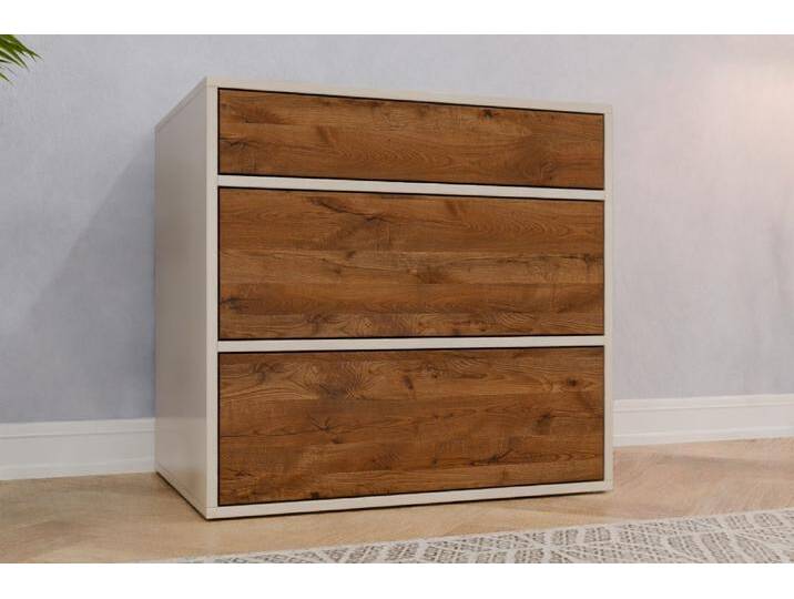 Standcontainer nach Maß - Balkeneiche - 78x78x60cm - Individuell konfigurieren von deinschrank.de