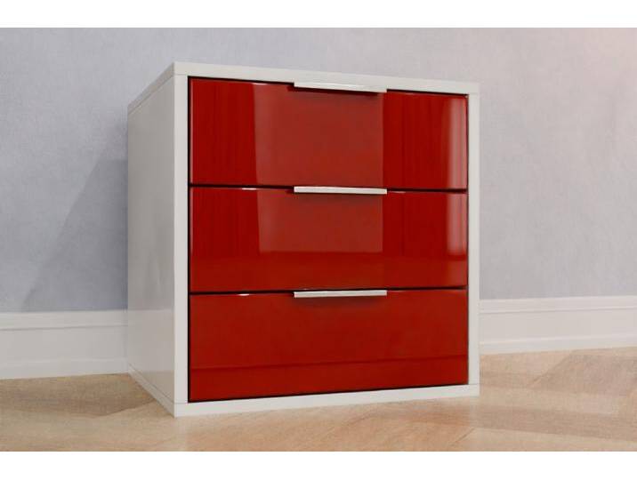 Standcontainer nach Maß - RAL 3002 Karminrot - 51x51x45cm - Individuell konfigurieren von deinschrank.de