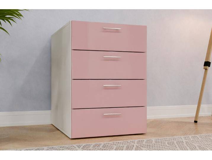 Standcontainer nach Maß - RAL 3015 Hellrosa - 77x77x72cm - Individuell konfigurieren von deinschrank.de