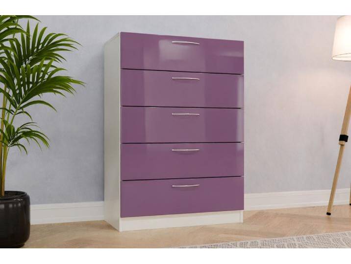 Standcontainer nach Maß - RAL 4001 Rotlila - 115x115x42cm - Individuell konfigurieren von deinschrank.de