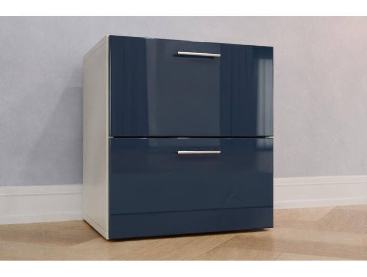 Standcontainer nach Maß - RAL 5003 Saphirblau - 55x55x40cm - Individuell konfigurieren von deinschrank.de