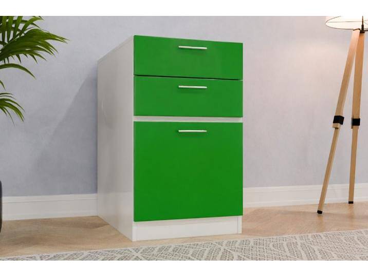 Standcontainer nach Maß - RAL 6037 Reingrün - 85x85x77cm - Individuell konfigurieren Standcontainer nach Maß - RAL 6037 Reingrün - 85x85x77cm - Individuell konfigurieren von deinschrank.de
