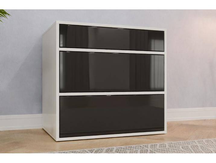 Standcontainer nach Maß - RAL 9004 Signalschwarz - 78x78x60cm - Individuell konfigurieren Standcontainer nach Maß - RAL 9004 Signalschwarz - 78x78x60cm - Individuell konfigurieren von deinschrank.de