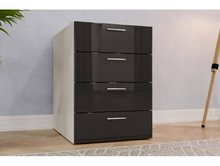 Standcontainer nach Maß - RAL 9011 Graphitschwarz - 77x77x72cm - Individuell konfigurieren Standcontainer nach Maß - RAL 9011 Graphitschwarz - 77x77x72cm - Individuell konfigurieren von deinschrank.de