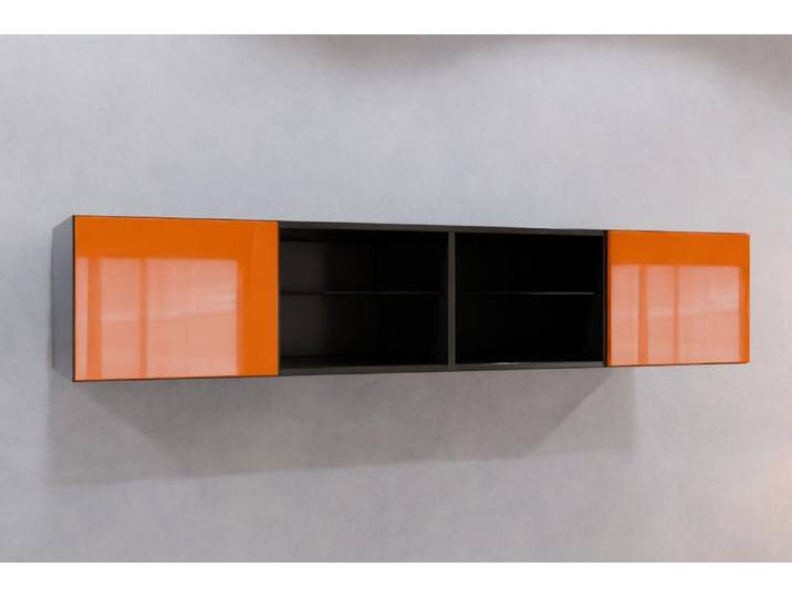 TV-Board nach Maß RAL 2008 Hellrotorange 40x40x589cm Individuell konfigurieren von deinschrank.de
