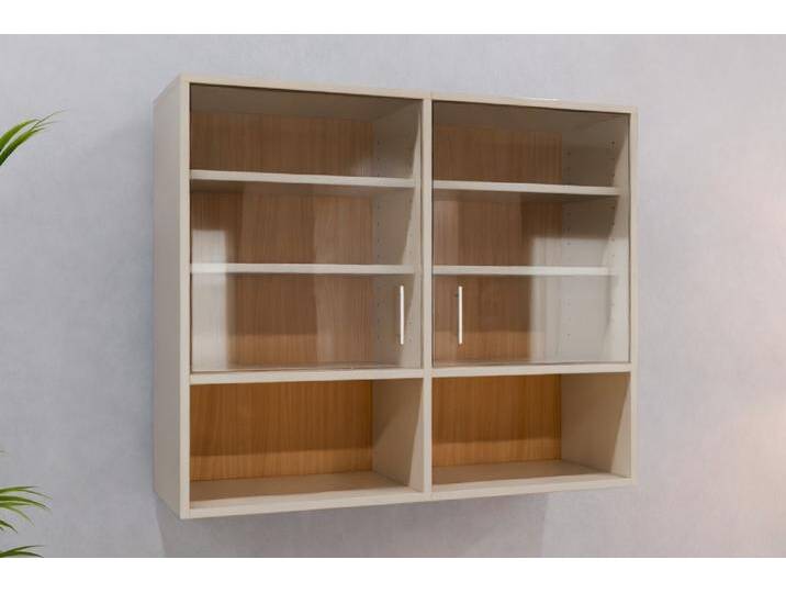 Vitrine/ Vitrinenschrank nach Maß - 90x90x35cm - Individuell konfigurieren von deinschrank.de