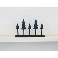 Weihnachtsbaum Black Forest Leiste, Weihnachtsdeko 2024 von dekkora