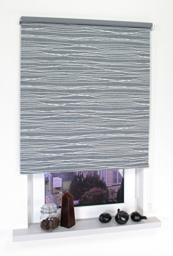 deko-raumshop Verdunkelungsrollo Schlafzimmerrollo Springrollo Schnapprollo Rollo Stoff mit Motiv lichtundurchlässig Raum verdunkelnd Montage Wand Decke Hitzeschutz (120 x 180 cm, Sahara) von deko-raumshop