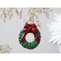 Dekohänger "Kranz" Im Vintagen Design - Handgefertig Höhe 10, 5 cm von dekodreamswolf