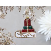 Dekohänger "Schlitten" Im Vintagen Design - Handgefertig Höhe 8 cm Dekohänger "Schlitten" Im Vintagen Design - Handgefertig Höhe 8 cm von dekodreamswolf