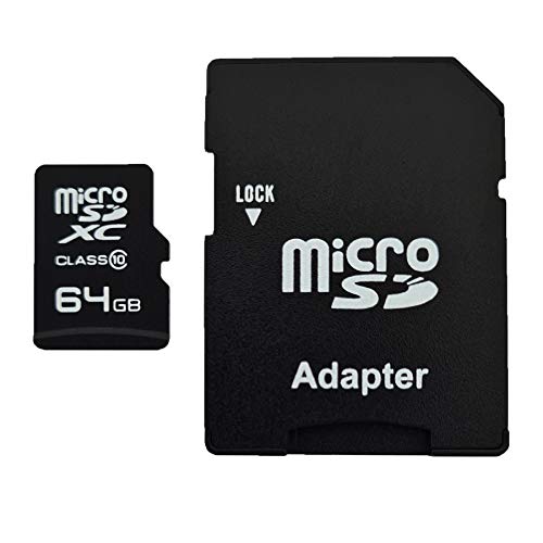 64GB MicroSDXC Speicherkarte mit Adapter Class 10 kompatibel für Canon IXUS 95 is von dekoelektropunktde