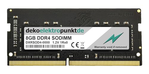dekoelektropunktde 8GB RAM Speicher passend für Asus ROG G752VS-BA337T DDR4 SO-DIMM PC4-19200 2400MHz von dekoelektropunktde
