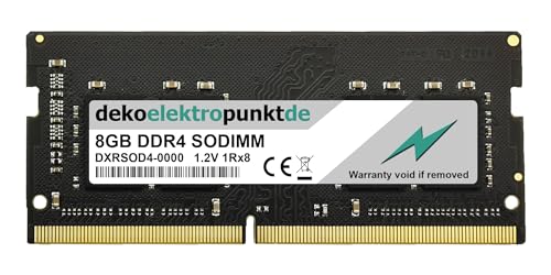 dekoelektropunktde 8GB RAM Speicher passend für HP-Compaq Omen 17-an028ng DDR4 SO-DIMM PC4 von dekoelektropunktde