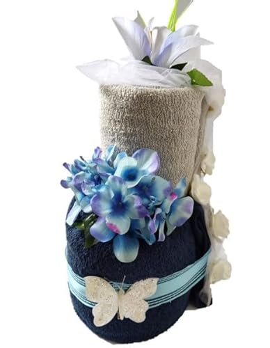 dekofine Handtuchtorte - Geschenkkorb - Handtuch Geschenk Wellness dekofine Handtuchtorte - Geschenkkorb - Handtuch Geschenk Wellness von dekofine