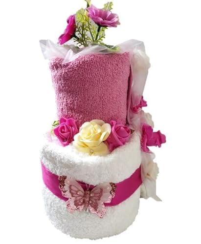 dekofine Handtuchtorte - Geschenkkorb - Handtuch - Wellness Geschenk dekofine Handtuchtorte - Geschenkkorb - Handtuch - Wellness Geschenk von dekofine